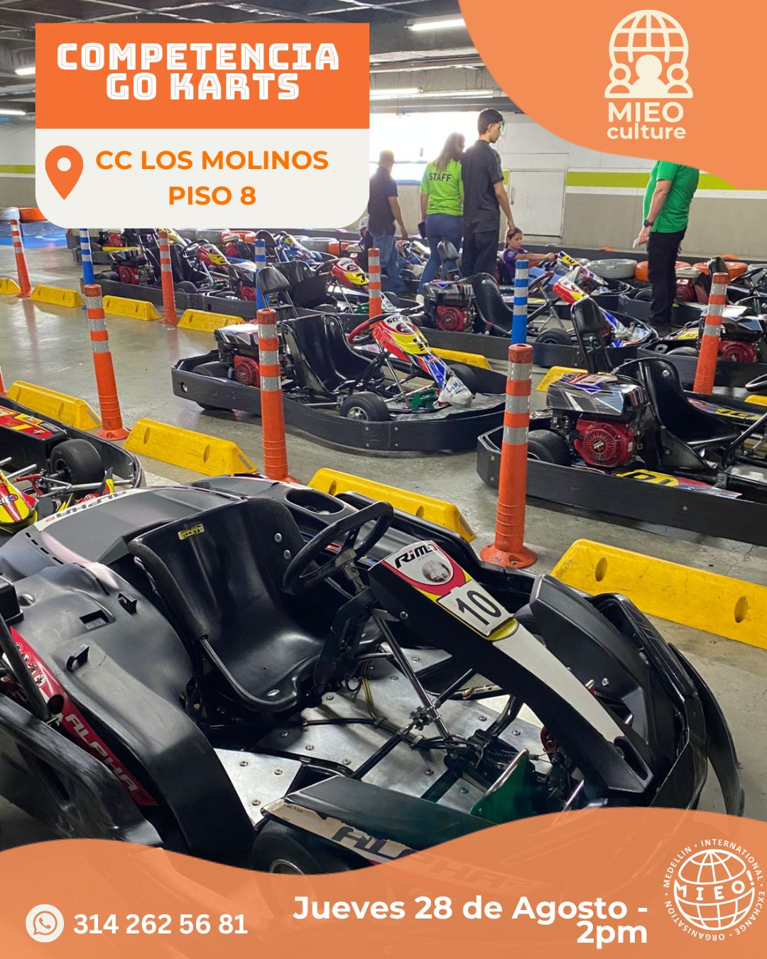  COMPETENCIA DE GOKARTS 🏁🔥
