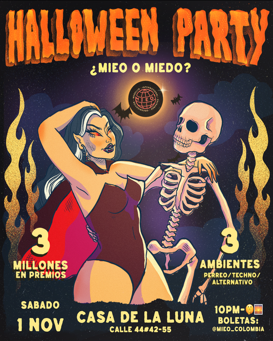 🎃 HALLOWEEN PARTY - Sábado 1 de noviembre🎃