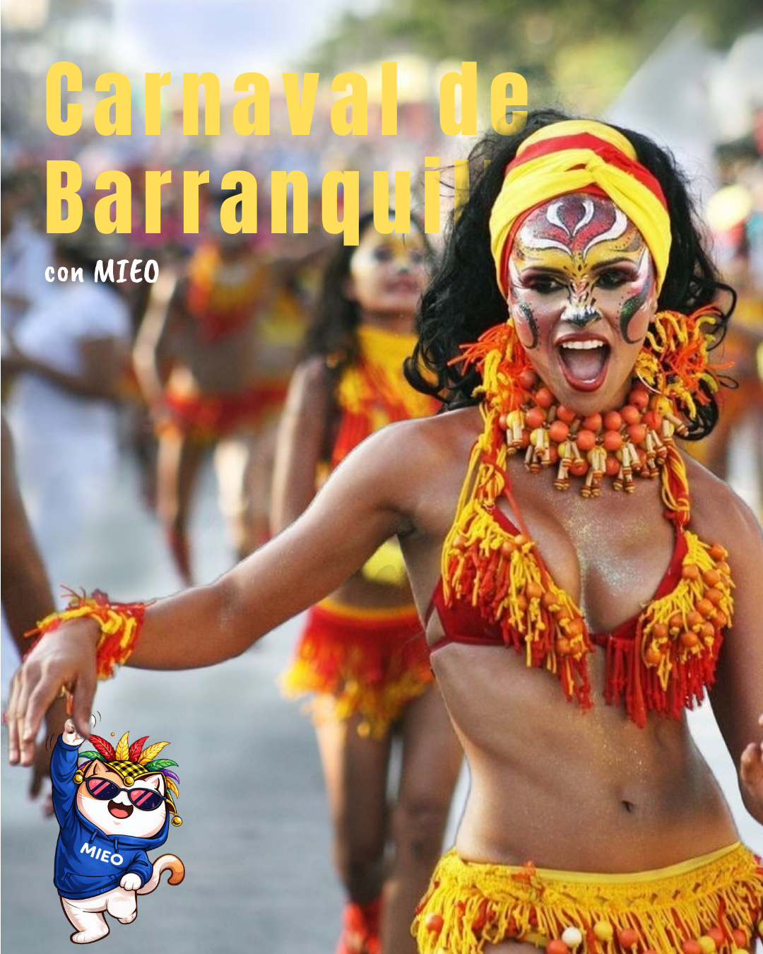 🎉 ¡Vamos al Carnaval de Barranquilla!🎉 13 al 16 de Febrero