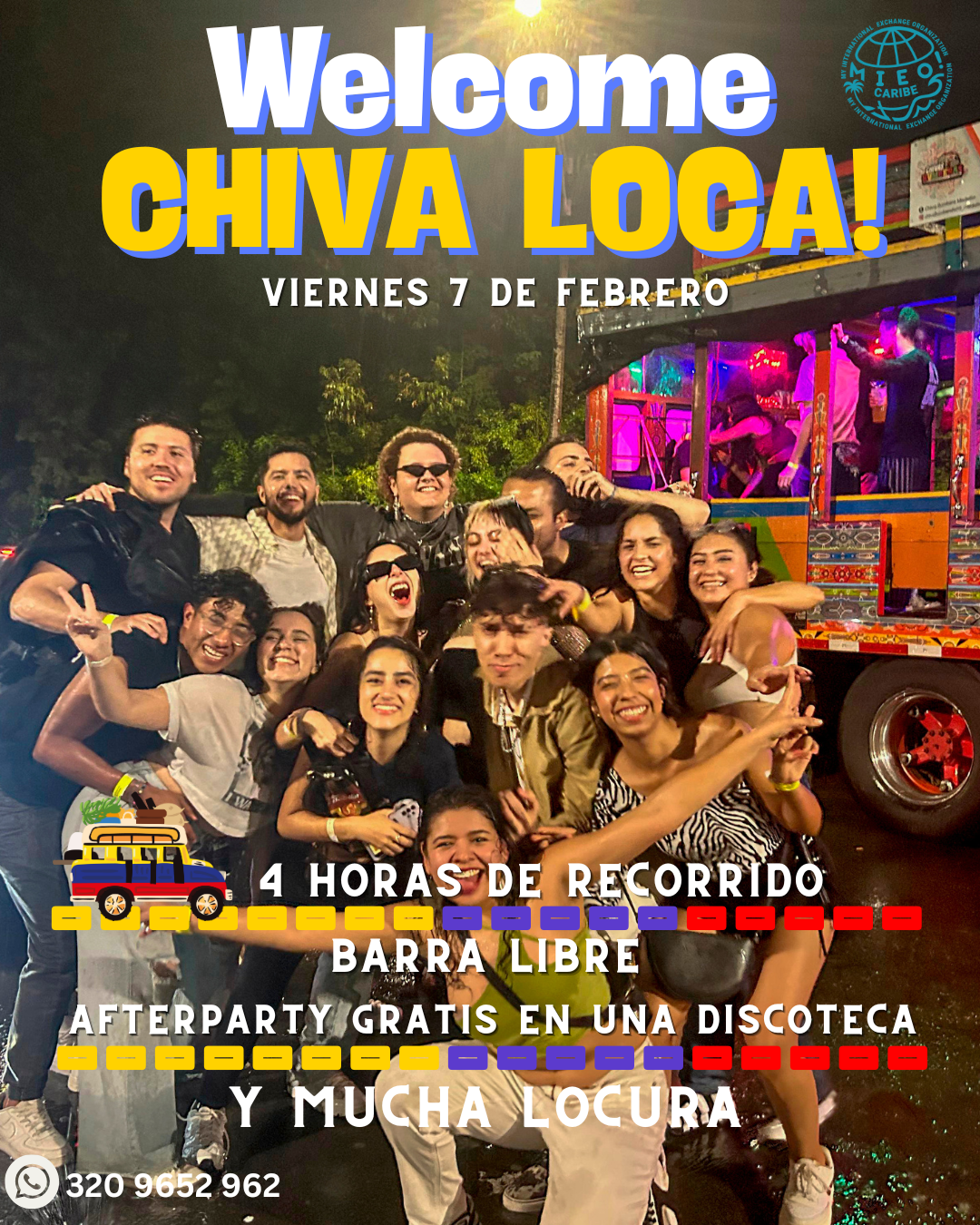 WELCOME CHIVA LOCA BY MIEO CARIBE