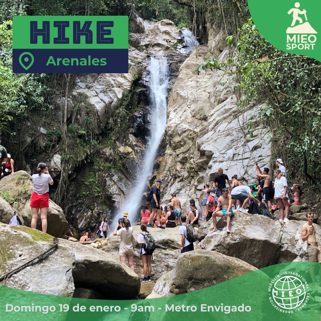 ⛰️ARENALES CASCADAS HIKE BY MIEO ⛰️