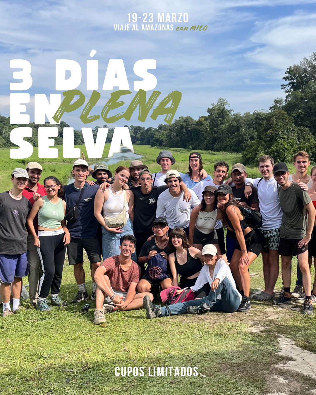 (Pre-reserva) 19-23 de marzo 🌿✨ AMAZONAS by MIEO - un viaje al corazón del mundo ✨🌿