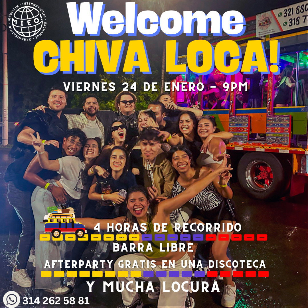 🚌Welcome Chiva Loca (Partybus) by MIEO Colombia🤪