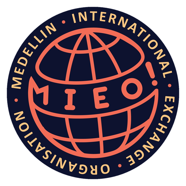 Logo MIEO — Medellín International Exchange Organisation