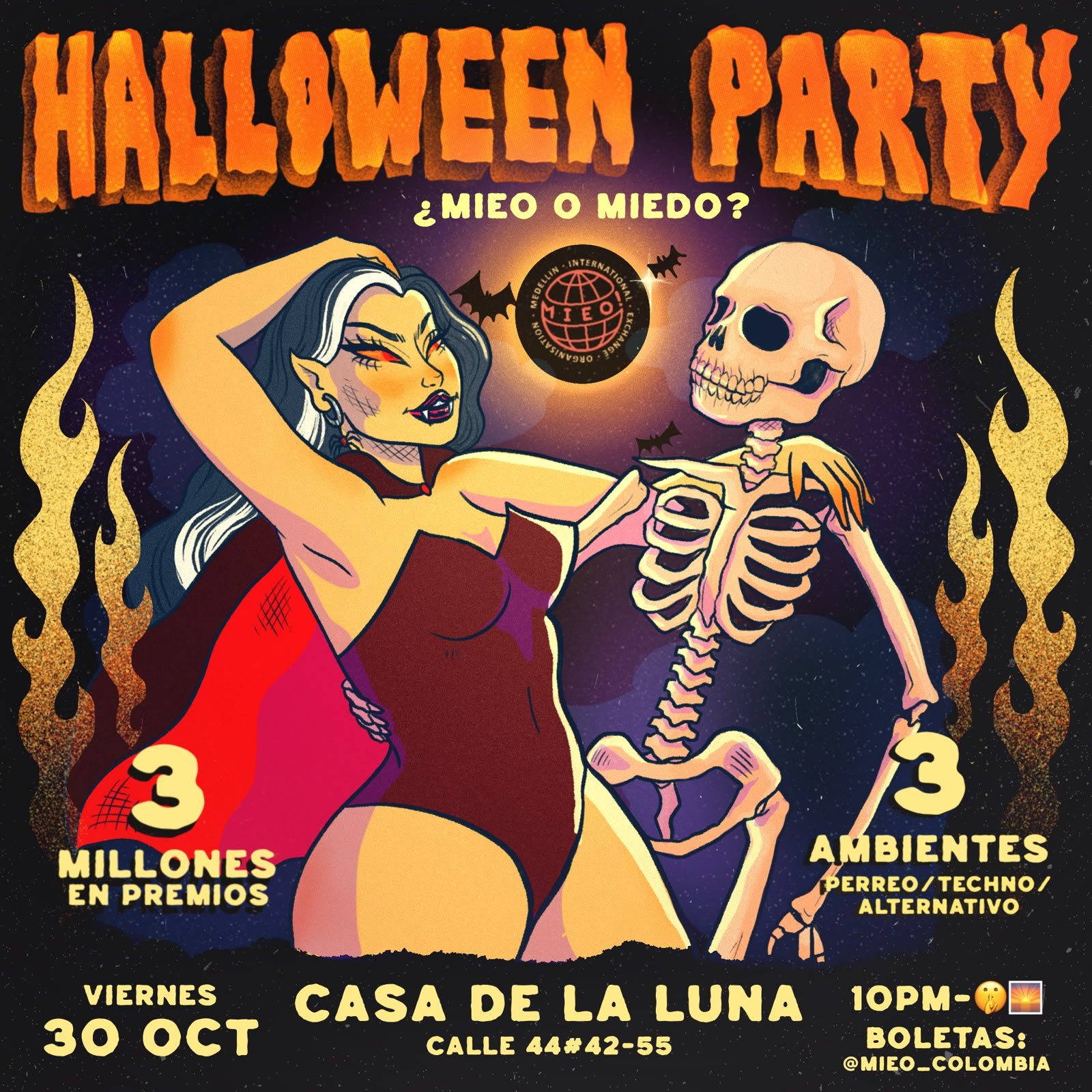 Halloween Party by MIEO